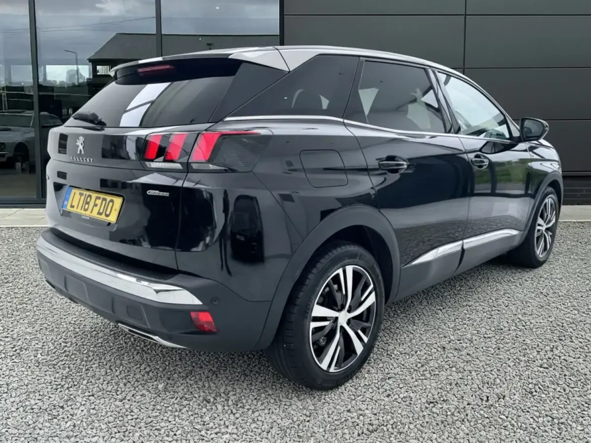 Used Peugeot 3008 GT-line 2018 Black SUV