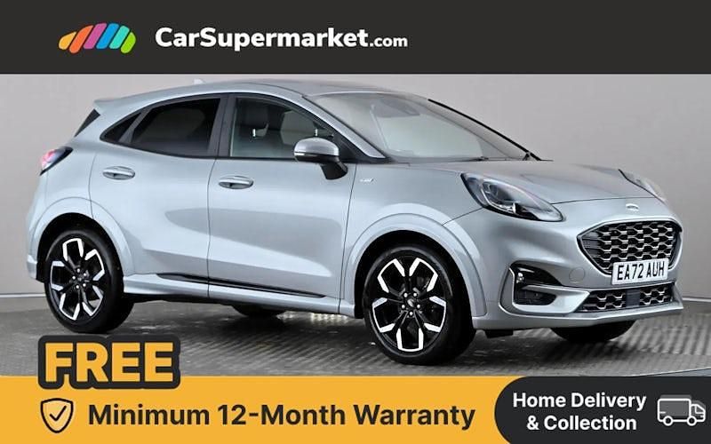 Silver Used 2022 Ford Puma ST-Line X Hatchback | £13,497 - Image 1/4