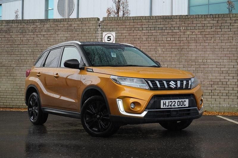 Yellow Used 2022 Suzuki Vitara SZ-T Hatchback | £12,990 (Good price) - Image 1/4