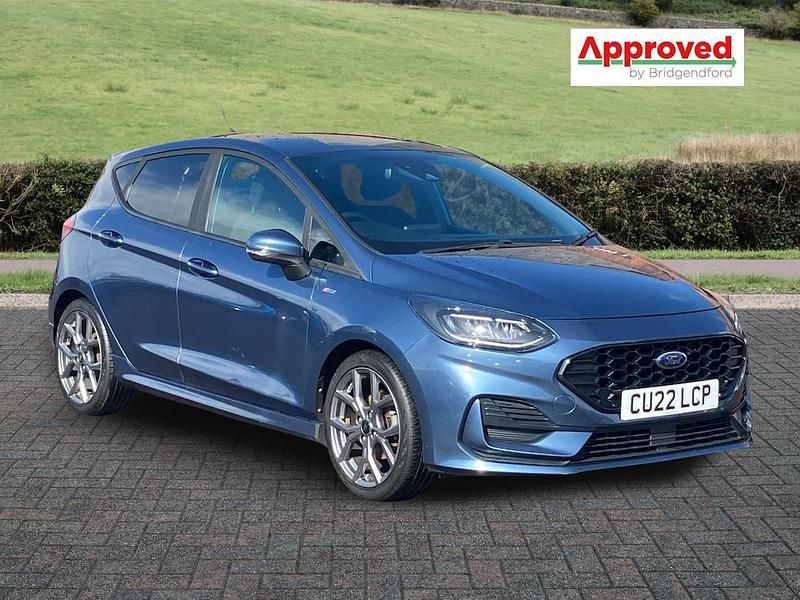 Used Ford Fiesta ST-Line 2022 Blue Hatchback