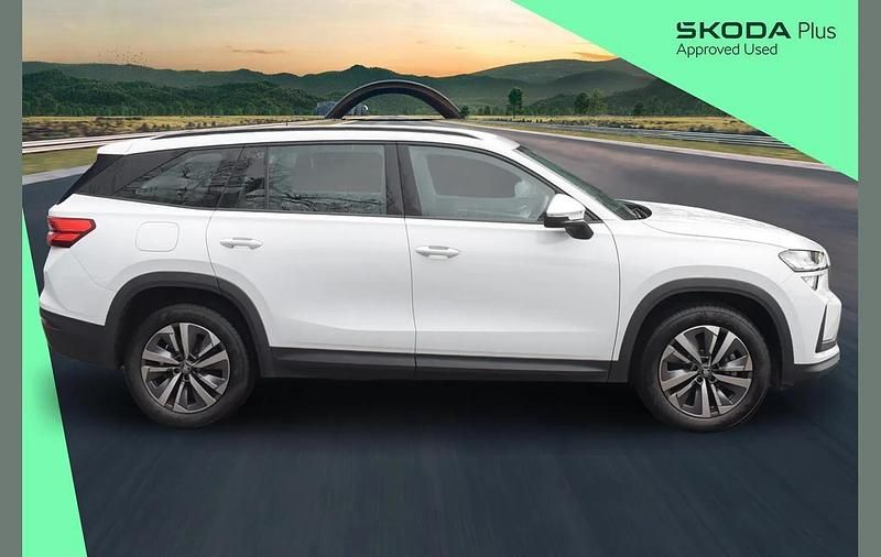 Used Skoda Kodiaq SE 200 HP (147 kW) 2025 Moon white metallic SUV