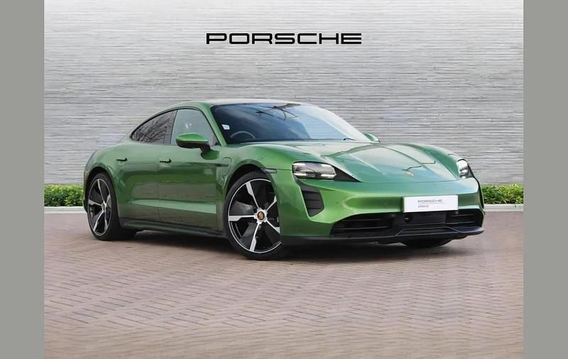 Used Porsche Taycan 350 kW (476 HP) 2023 Green Sedan