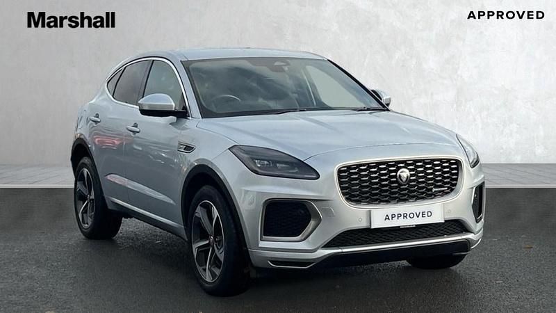 Metallic hakuba silver Used 2022 Jaguar E-Pace R-Dynamic SUV | £24,999 (Fair price) - Image 1/4