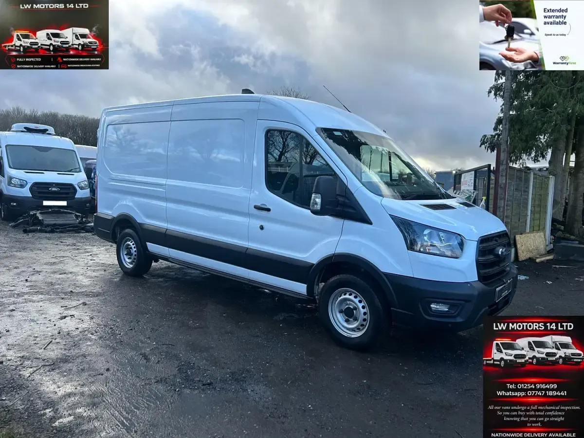 Used Ford Transit 130 HP (95 kW) 2024 White Van