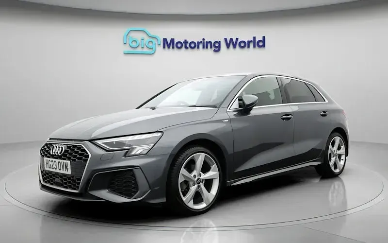Used Audi A3 Sportback S-Line 150 HP (110 kW) 2023 Grey Hatchback