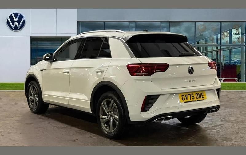 New VW T-Roc R-line 150 HP (110 kW) 2025 White SUV