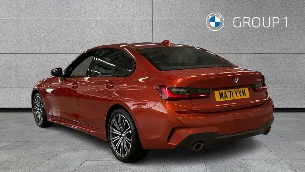 Used BMW 320 M Sport 181 HP (133 kW) 2021 Orange