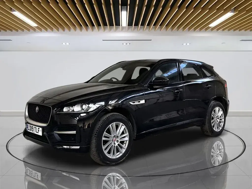 Used Jaguar F-Pace R-Sport 180 HP (132 kW) 2019 Black SUV