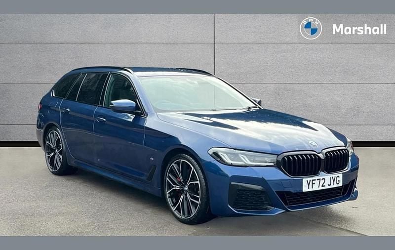 Used BMW 520 M Sport 187 HP (137 kW) 2022 Blue Estate