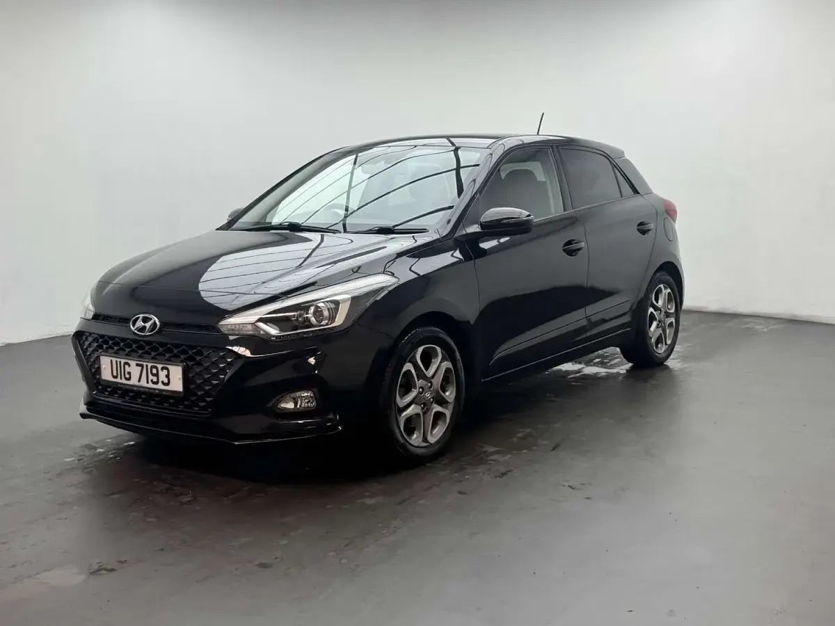 Used Hyundai i20 Premium 2020 Black Hatchback