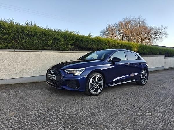 Used Audi A3 Sport 150 HP (110 kW) 2022 Blue Sedan