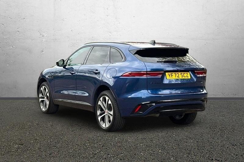 Begagnad Jaguar F-Pace R-Dynamic 2023 Blå SUV