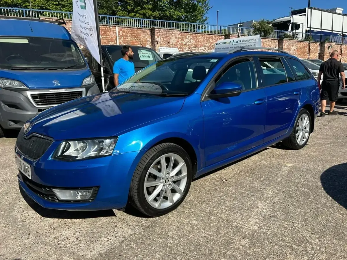 Używany Skoda Octavia SE L 2015 Niebieski Kombi