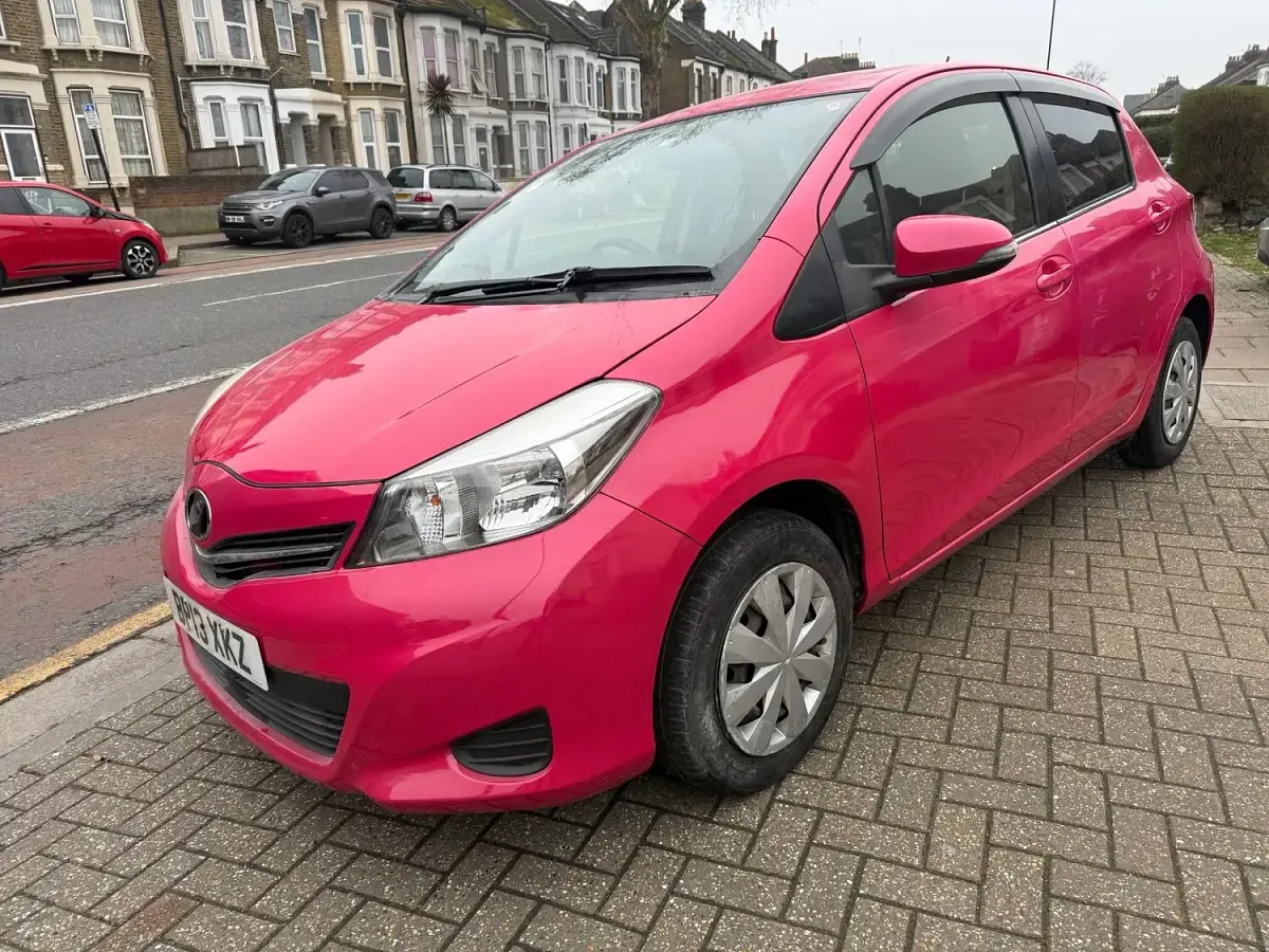 Used Toyota Vitz 2025 Pink Hatchback