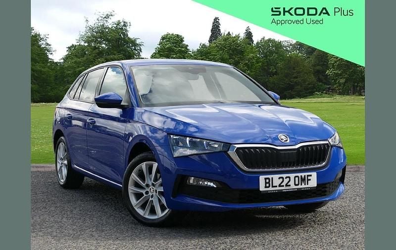 Blue Used 2022 Skoda Scala SE L Hatchback | £15,495 (Fair price) - Image 1/3