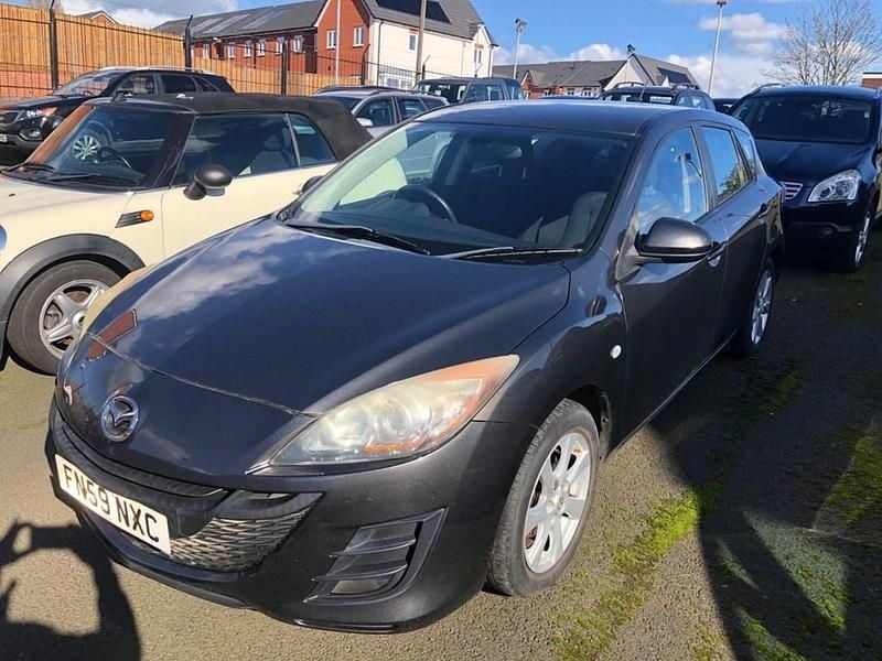 Used Mazda 3 105 HP (77 kW) 2009 Grey metallic Hatchback
