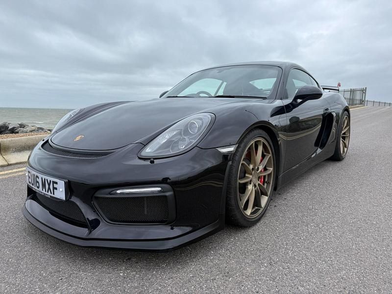Used Porsche Cayman GT4 385 HP (283 kW) 2016 Black Coupe