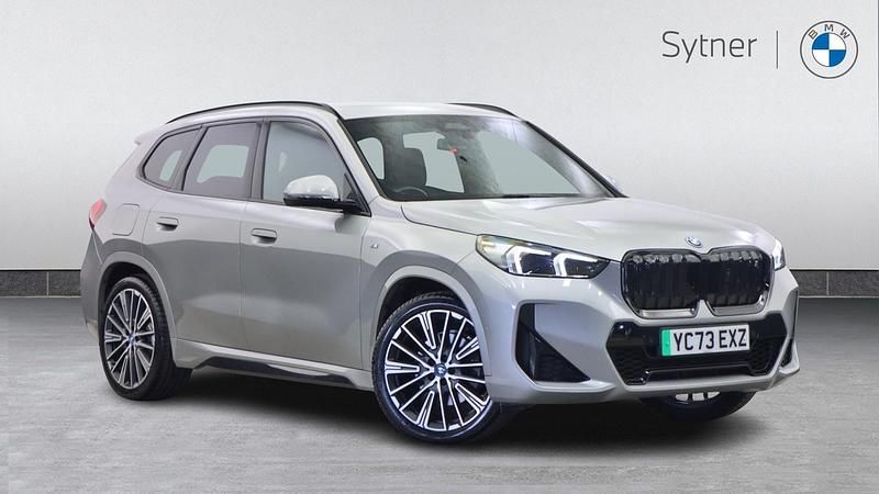 Silver Used 2023 BMW iX1 M Sport SUV | £32,250 (Fair price) - Image 1/4