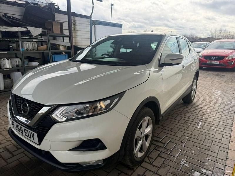 Used Nissan Qashqai Acenta Premium 115 HP (84 kW) 2019 White SUV