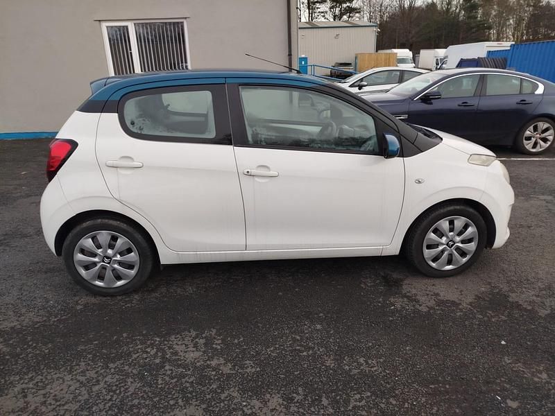 Used Citroën C1 Feel 68 HP (50 kW) 2015 White Hatchback