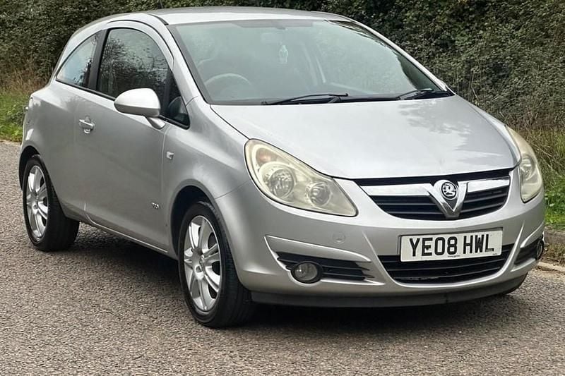 Silver Used 2008 Vauxhall Corsa Design Edition Hatchback | £1,990 (Fair price) - Image 1/1