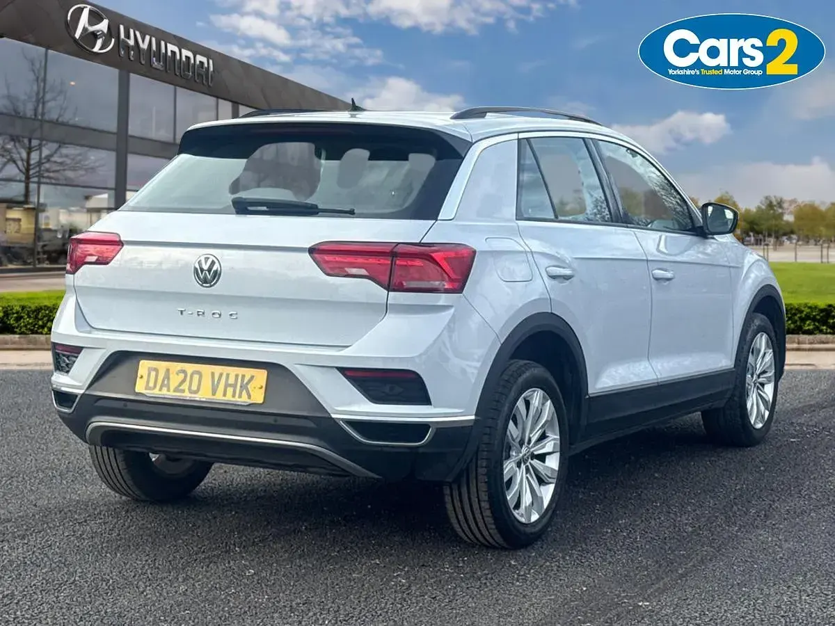 Used VW T-Roc SE 150 HP (110 kW) 2020 Silver SUV