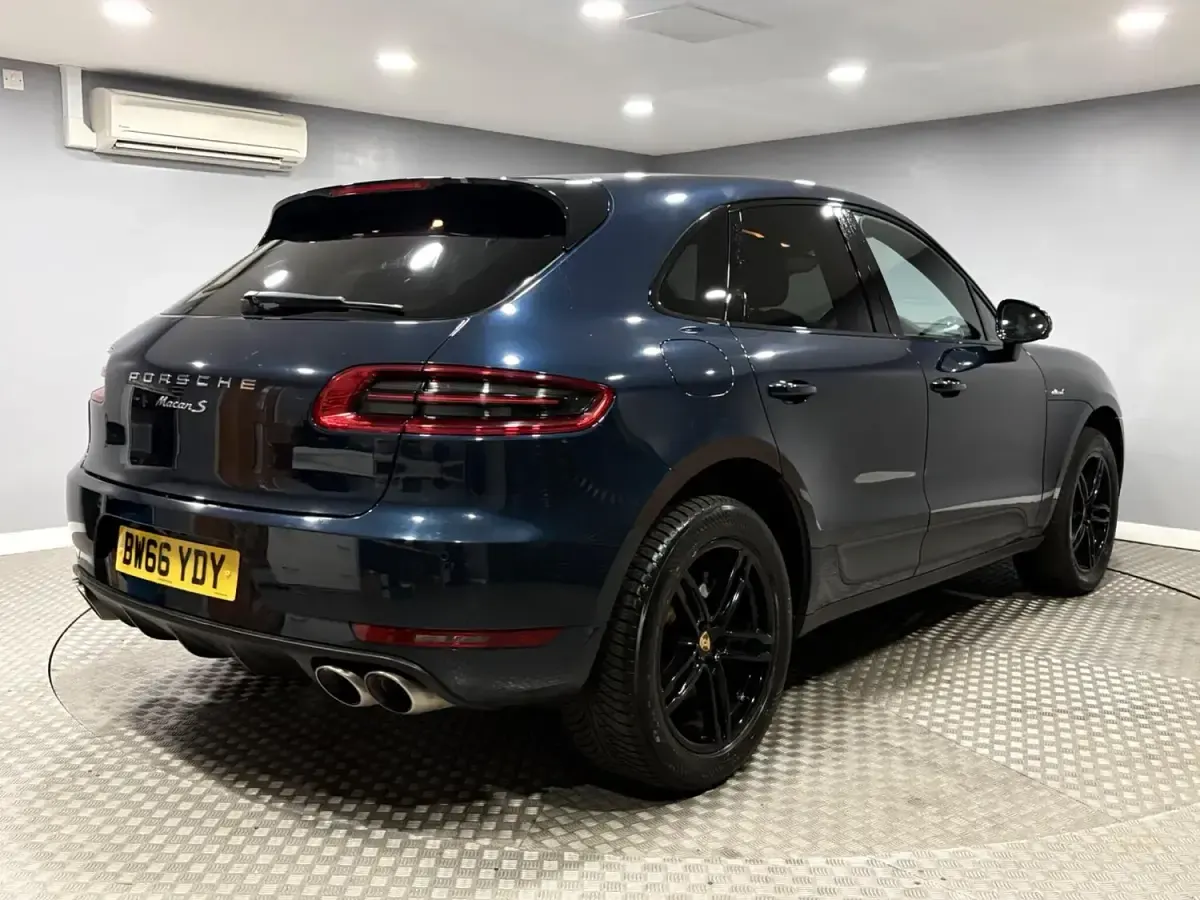 Used Porsche Macan S 2016 Blue SUV