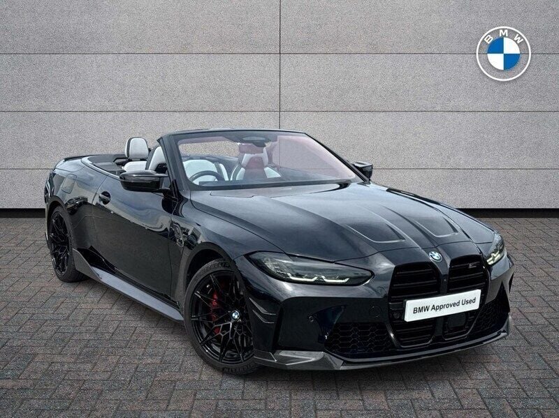 Black sapphire metallic paint Used 2023 BMW M4 Cabriolet Competition Edition Cabriolet | £61,990 (A bit pricey) - Image 1/4