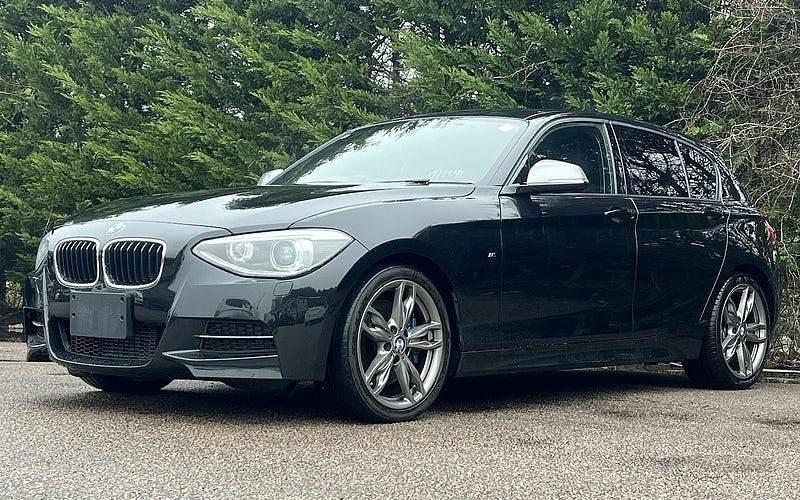 Used BMW M135 Comfort Edition 326 HP (239 kW) 2015 Black Hatchback