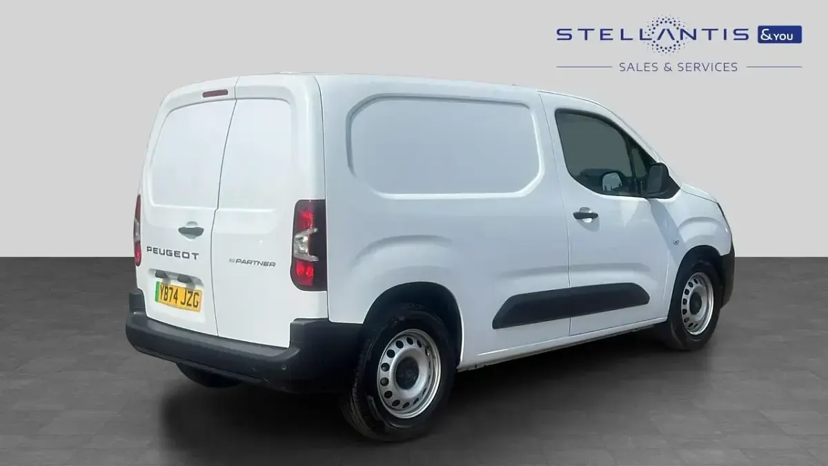Used Peugeot E-Partner 98 kW (134 HP) 2024 White MPV