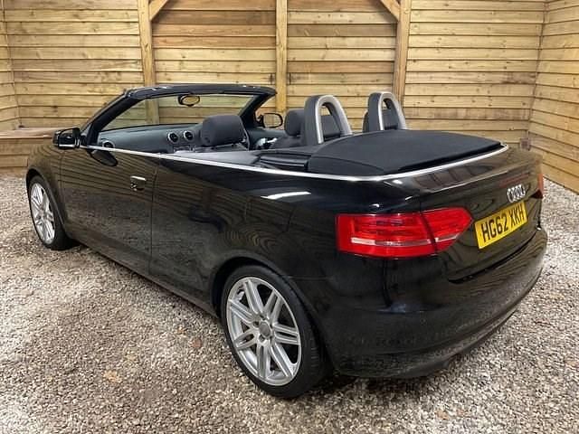 Used Audi Cabriolet Sport 105 HP (77 kW) 2013 Black Cabriolet