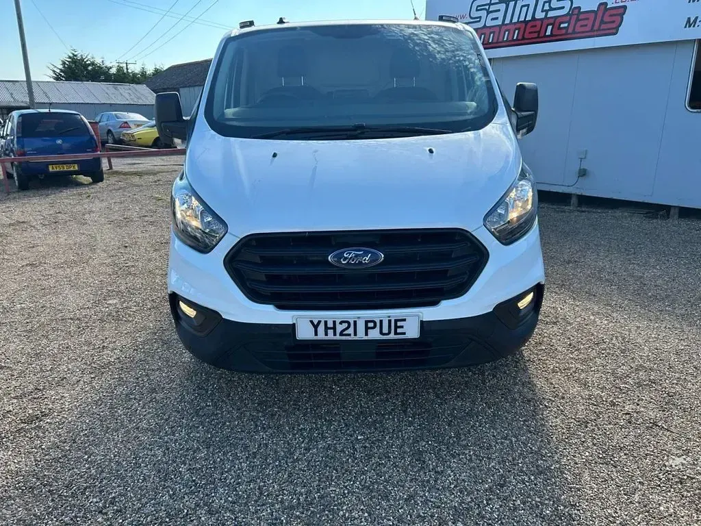 Used Ford Transit Custom S 105 HP (77 kW) 2021 White Van