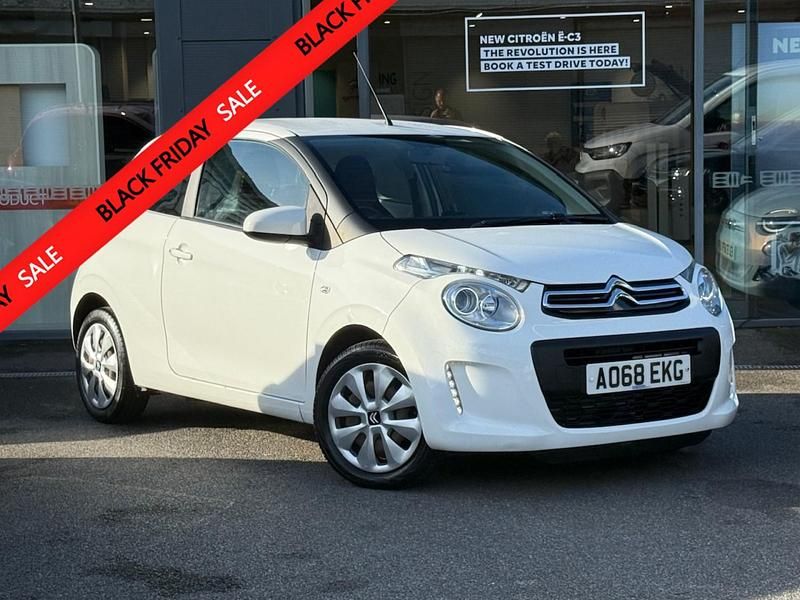 White Used 2018 Citroën C1 Feel Hatchback | £5,995 (Fair price) - Image 1/4