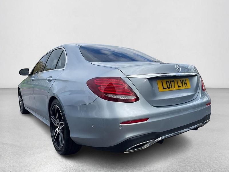 Used Mercedes E220 AMG line 2017 Silver Sedan