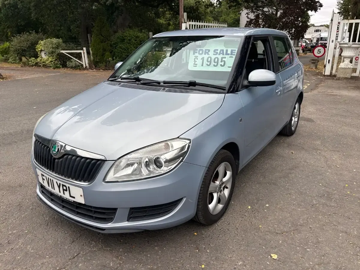 Used Skoda Fabia SE 2011 Blue Hatchback