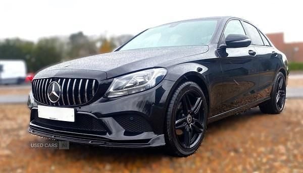 Used Mercedes C220 SE 194 HP (142 kW) 2021 Black Sedan