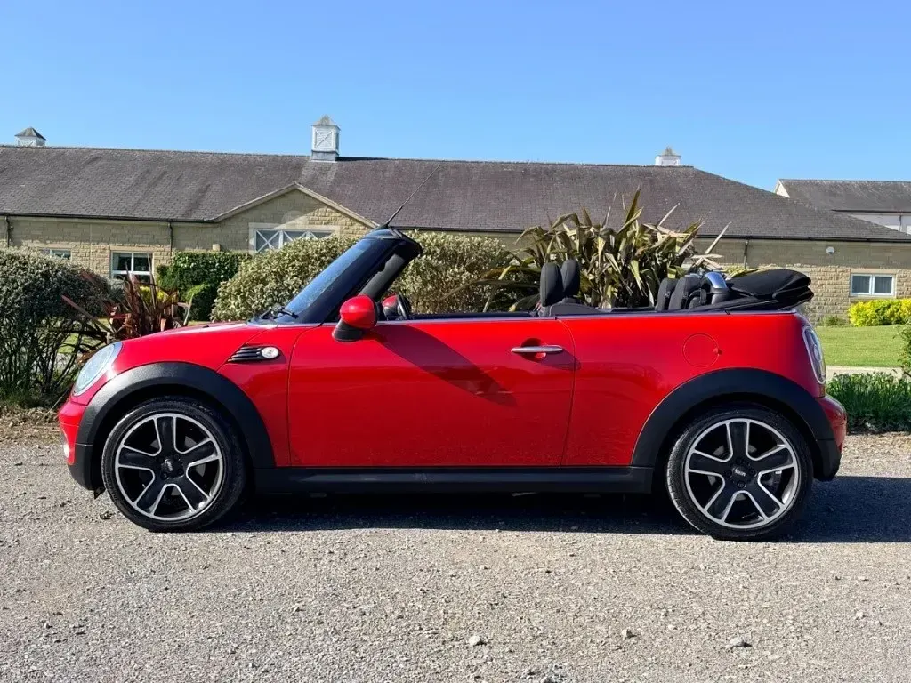 Used Mini Cooper Cabriolet 2010 Red Cabriolet