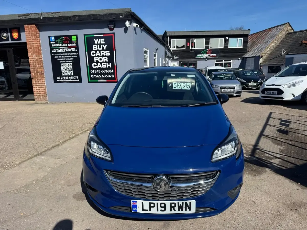 Begagnad Vauxhall Corsa 2019 Blå Halvkombi