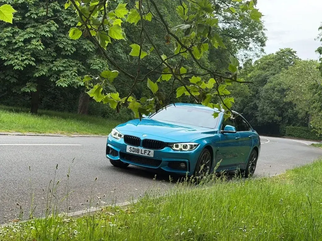 Used BMW 420 Gran Coupé M Sport 190 HP (139 kW) 2018 Blue Coupe
