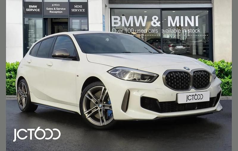 Used BMW M135 Comfort Edition 301 HP (221 kW) 2020 White Hatchback