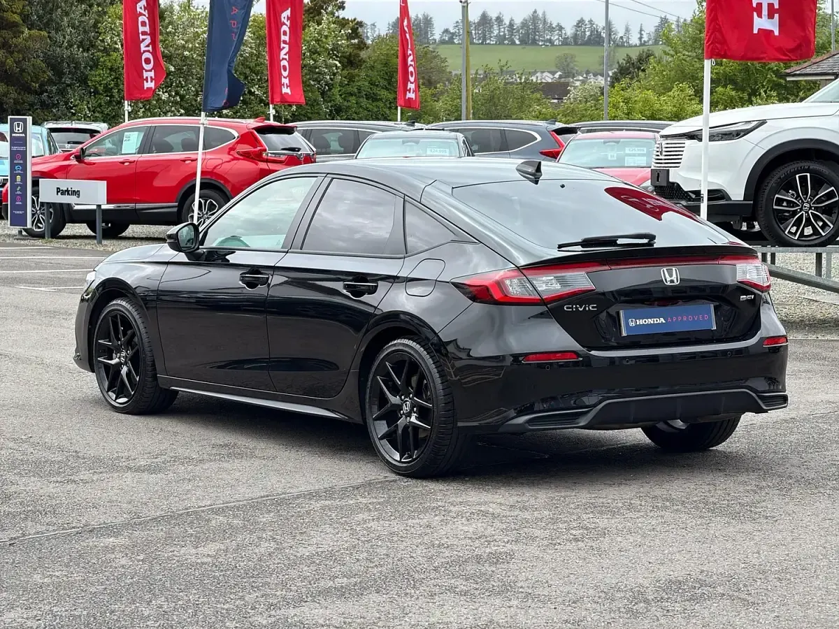 Used Honda Civic Sport 2025 Black Hatchback