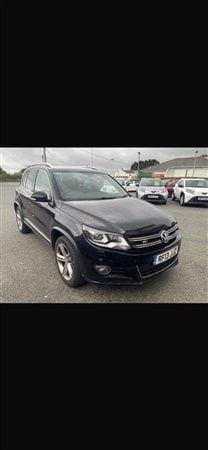 Black Used 2013 VW Tiguan R-line SUV | £10,495 (Fair price) - Image 1/1