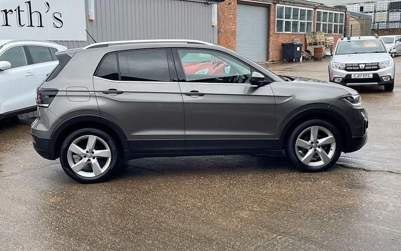 Used VW T-Cross SEL 116 HP (85 kW) 2019 Grey SUV