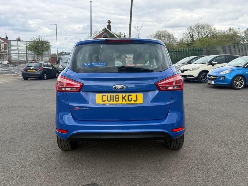 Used Ford B-MAX Zetec 2018 Blue MPV