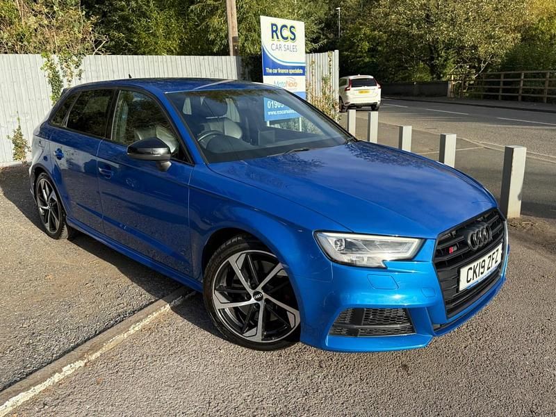 Blue Used 2019 Audi S3 Black Edition Hatchback | £22,999 (Fair price) - Image 1/3