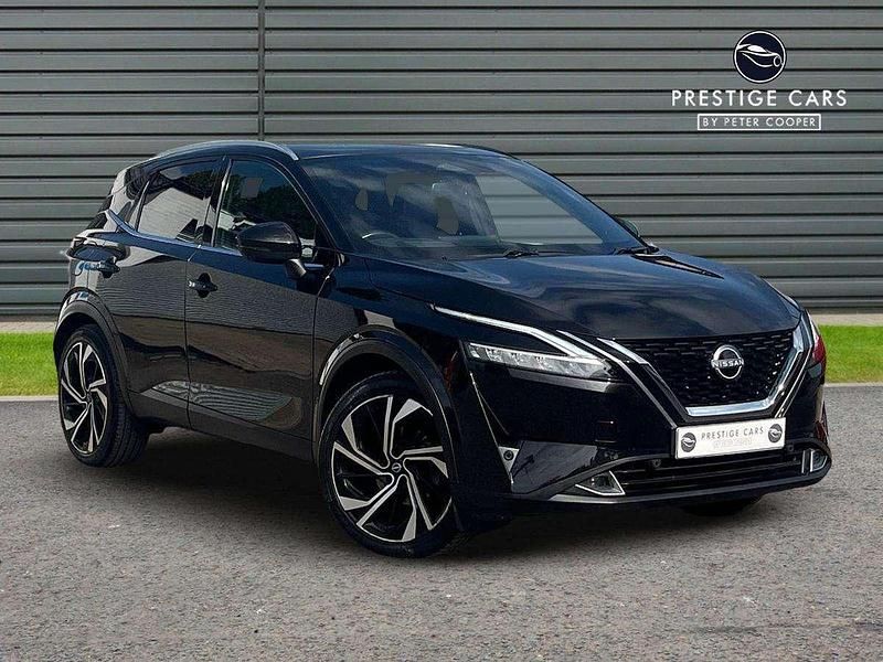 Black Used 2022 Nissan Qashqai Tekna+ SUV | £21,299 (Expensive) - Image 1/4