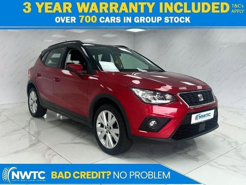 Red Used 2018 Seat Arona SE Technology SUV | £8,395 (Good price) - Image 1/4