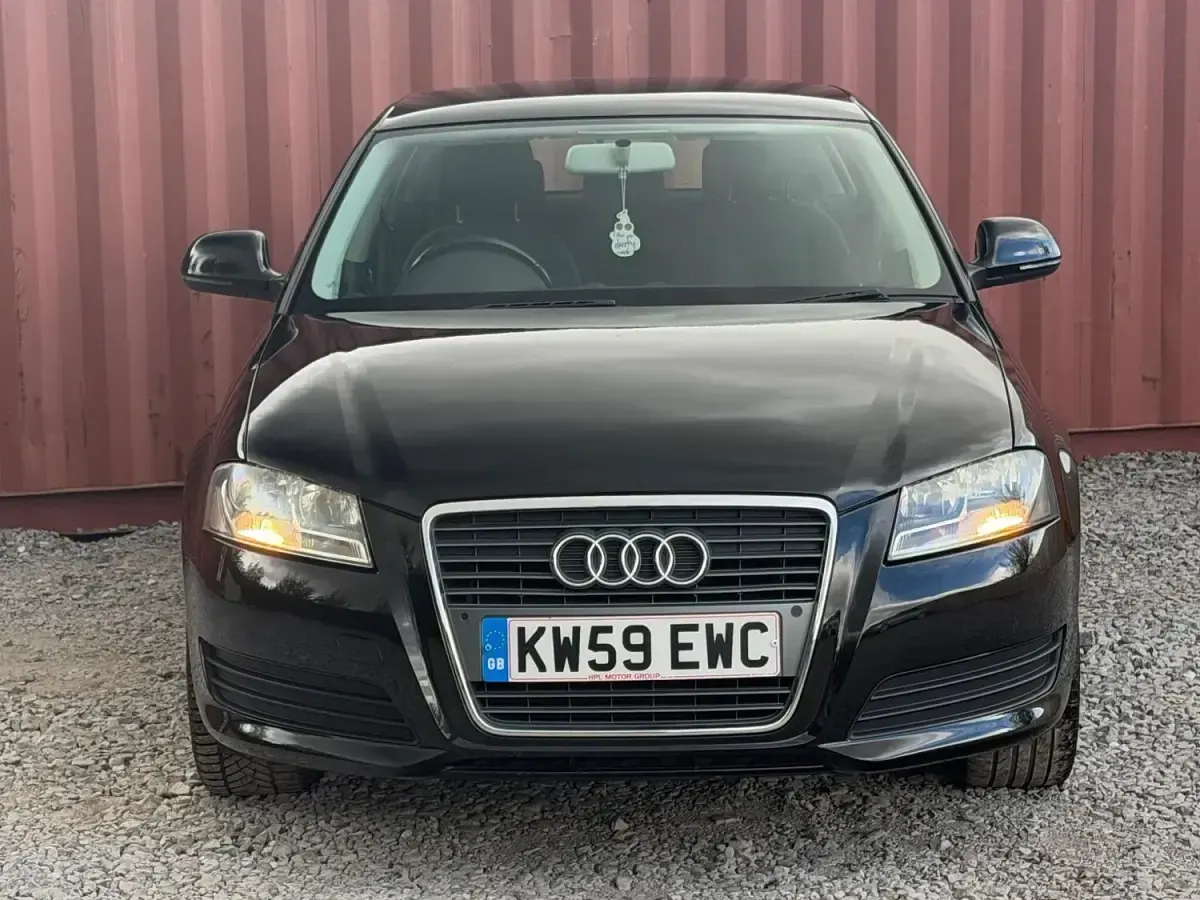 Used Audi A3 102 HP (75 kW) 2010 Black Hatchback