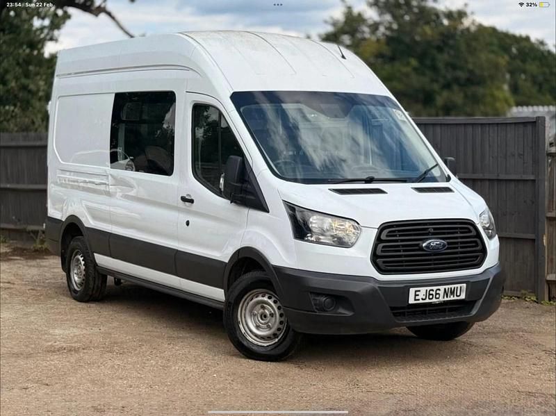 Used Ford Transit 125 HP (91 kW) 2016 White MPV