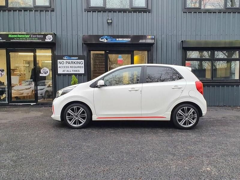 Used Kia Picanto GT-Line 66 HP (48 kW) 2018 White Hatchback